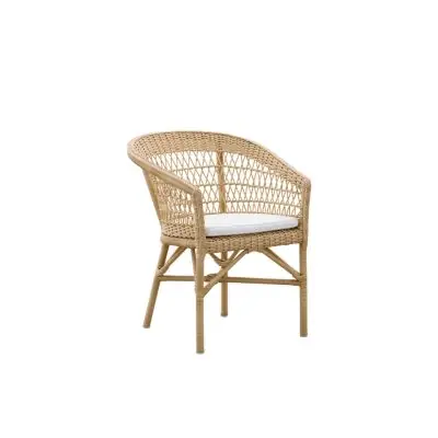 Sika Design Georgia Garden Emma chaise empilable, Antique brown